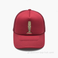 カスタム刺繍の赤い泡トラック運転手の帽子